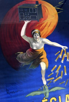 Leonetto Cappiello Pate Eclair 1912 Vintage French Poster