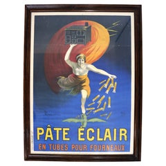 Leonetto Cappiello Pate Eclair 1912 Vintage French Poster