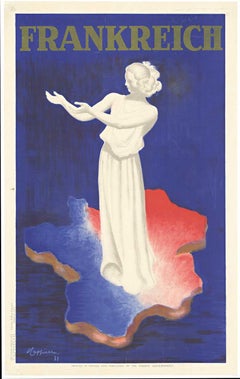 Frankreich, "France" original Vintage poster