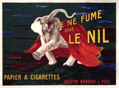 "Le Nil (Cigarette papers)" Original 1912 French Vintage Poster by Cappiello
