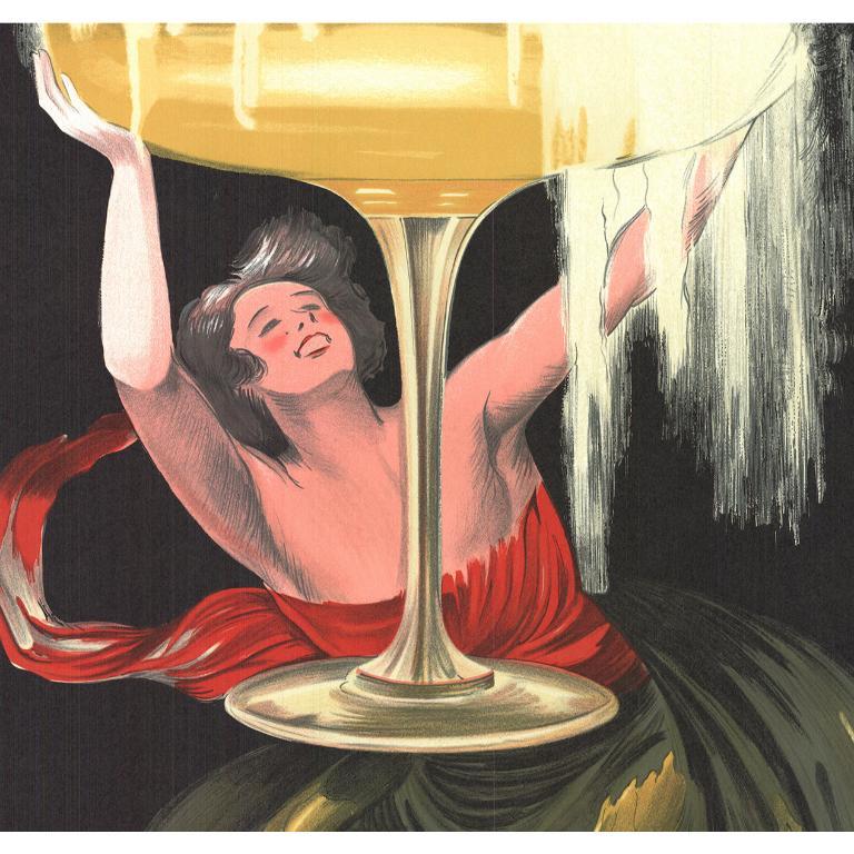 Leonetto Cappiello 'Contratto' 1997- Litografia in vendita 2