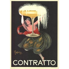 Leonetto Cappiello 'Contratto' 1997- Lithograph