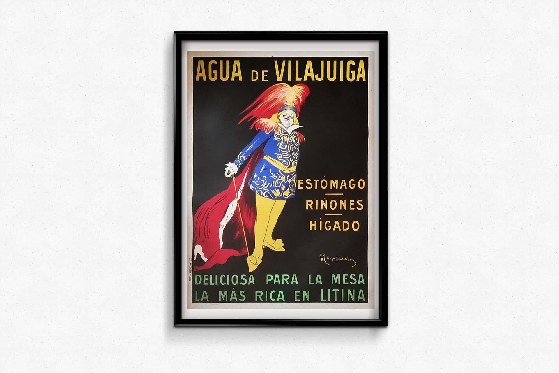 Cartel publicitario original de Leonetto Cappiello de 1912 