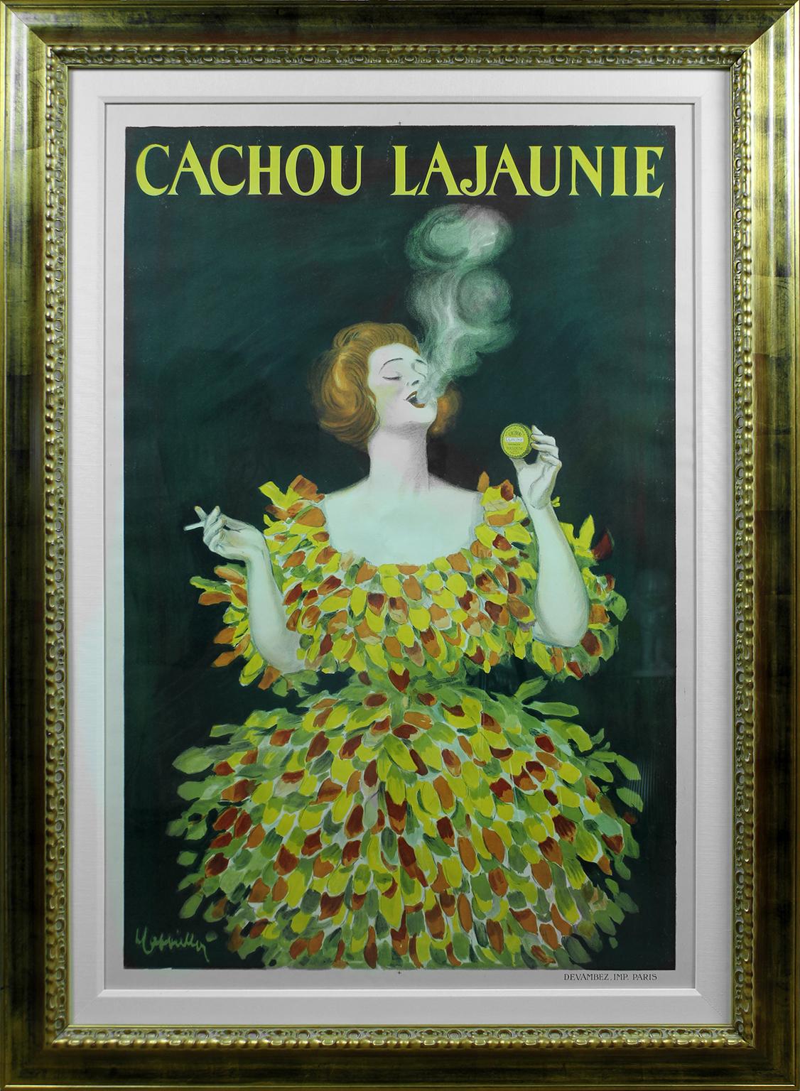 Vintage-Poster "Cachou Lajaunie" von Leonetto Cappiello aus dem Jahr 1920