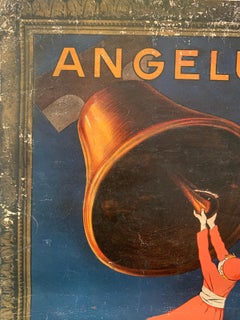 Original Antique French Poster, "Angelus Liquer", Leonetto Cappiello, Lithograph