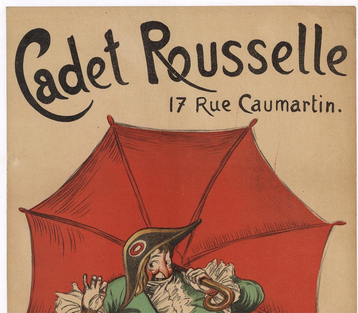 Original Cadet Rousselle vintage 1916 French vintage poster - Print by Leonetto Cappiello