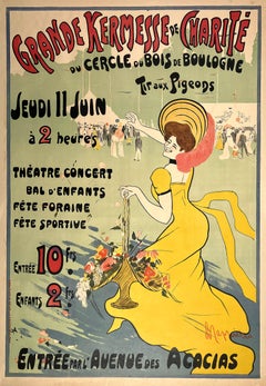 Original Vintage Leonetto Cappiello Le Nil Poster c1915