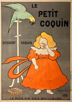 Original Vintage Leonetto Cappiello Le Petit Coquuin Pooster