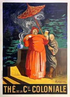 Affiche vintage originale « Leonetto Cappiello » de la Cie Coloniale, 1920