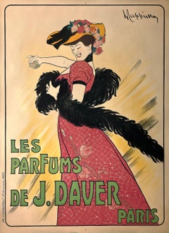 Original Vintage Poster by Leonetto Cappiello - Les Parfums de J. Daver Paris
