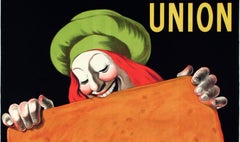 Leonetto Cappiello, Vintage Poster, Biscotines Union, Biscuit, Bread, 1906