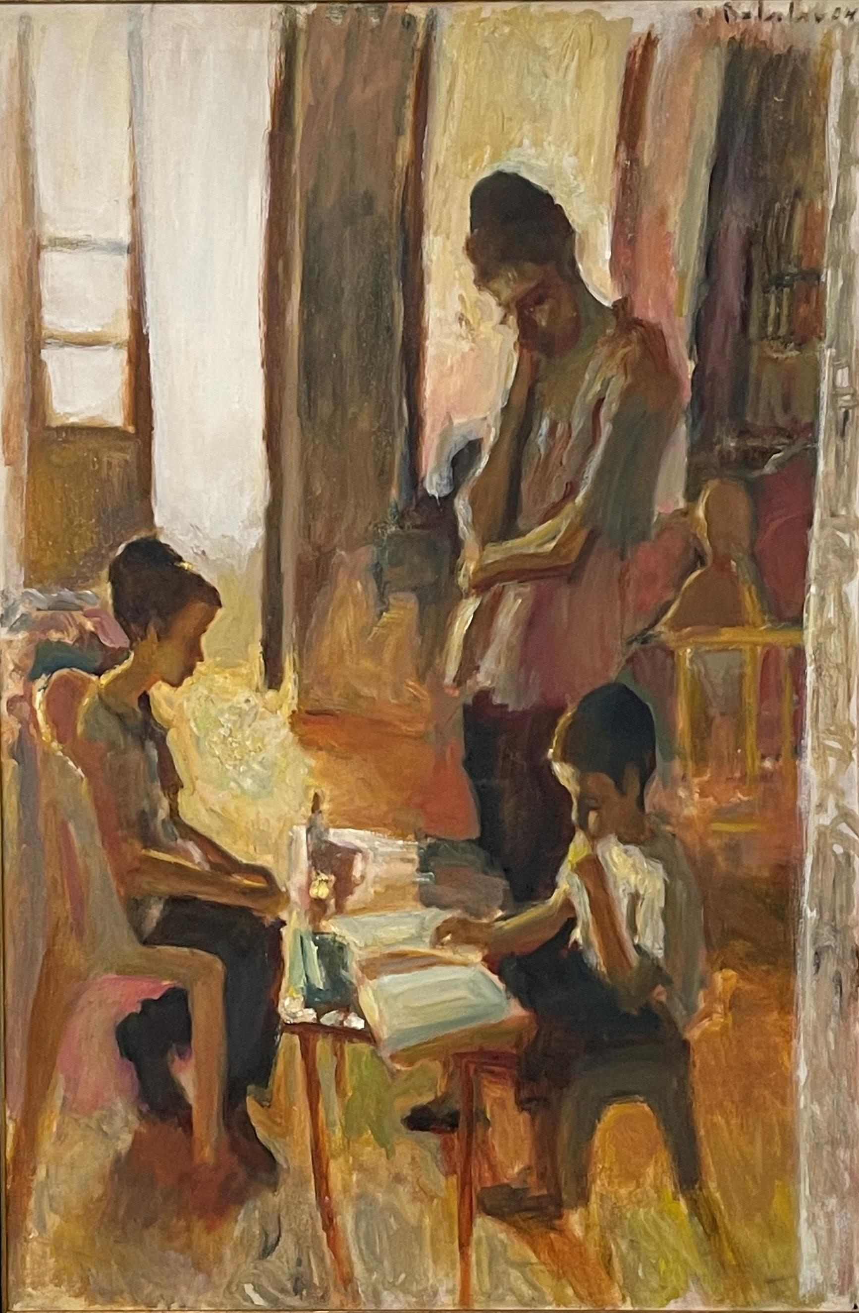 Leonid Balaklav Interior Painting - Study