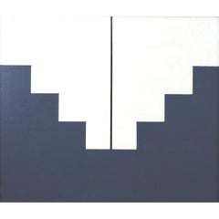 Geometric abstraction by Soviet artist Leonid Borisov