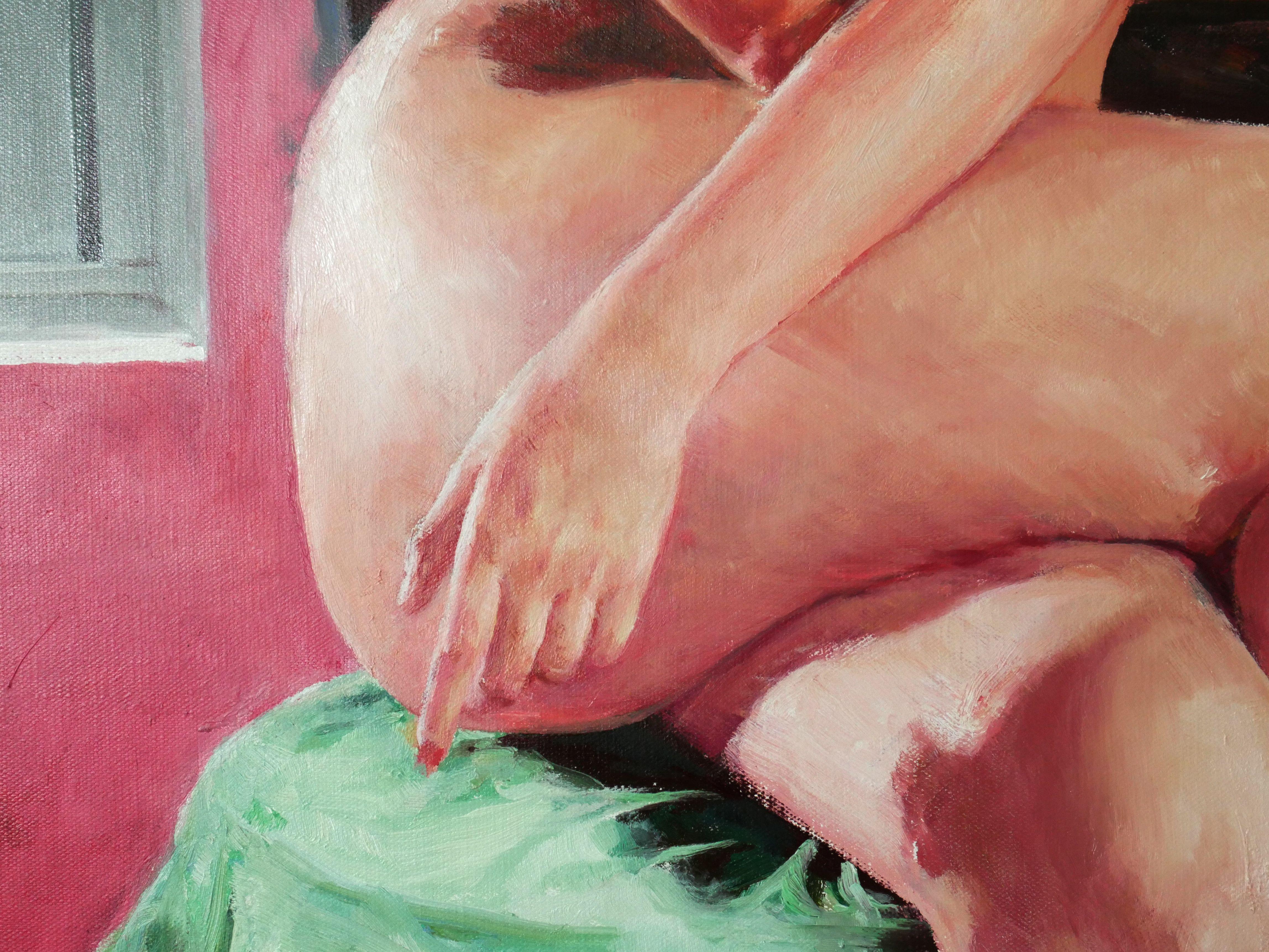 Deconstruction, Painting, Oil on Canvas For Sale 3