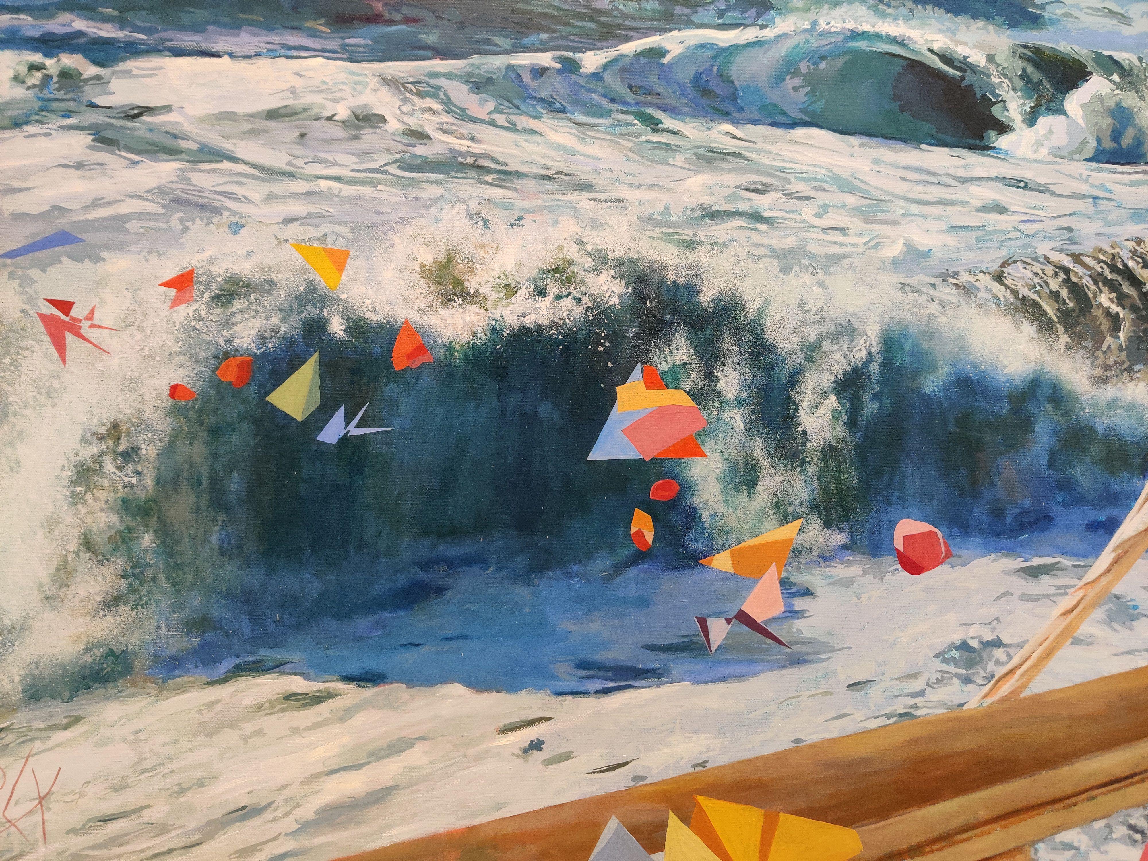 Titel: Evanescence  Größe: 110 x 200 cm (43,5 x 79