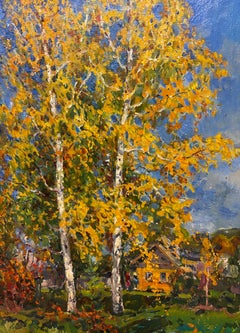 Autunno dorato   Olio cm. 79 x 90    1993