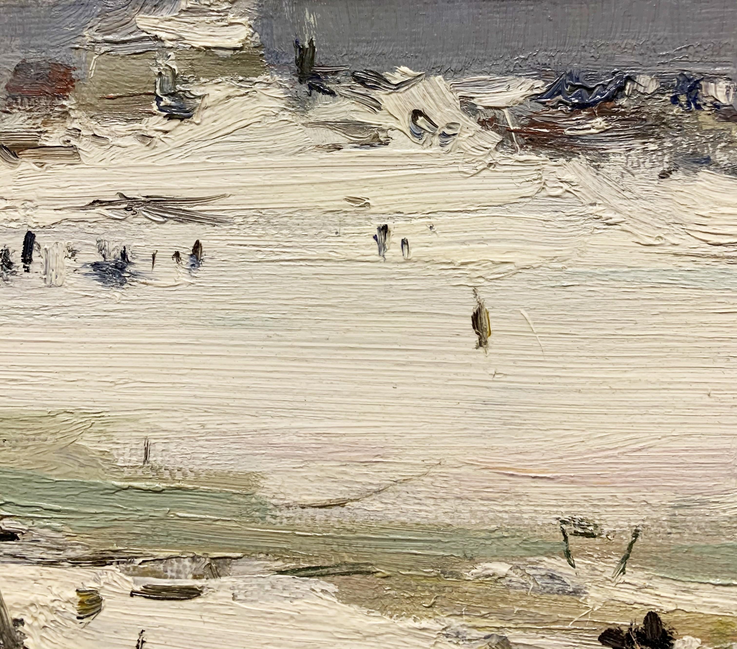 Boats , frozen ,lake,Russia, Winter,White,Snow, Free shipping

LEONID VAICHLIA  (St. Petersburg, 1922)

Works by Leonid Vaichlia can be found in various private collections in Europe, Japan, United States and in the following museums:


Mosca, The