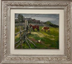 "Foals"  oil cm. 48 x 36 1967