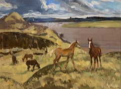 "Wild horses" Oil cm. cm. 115 x 89 1975
