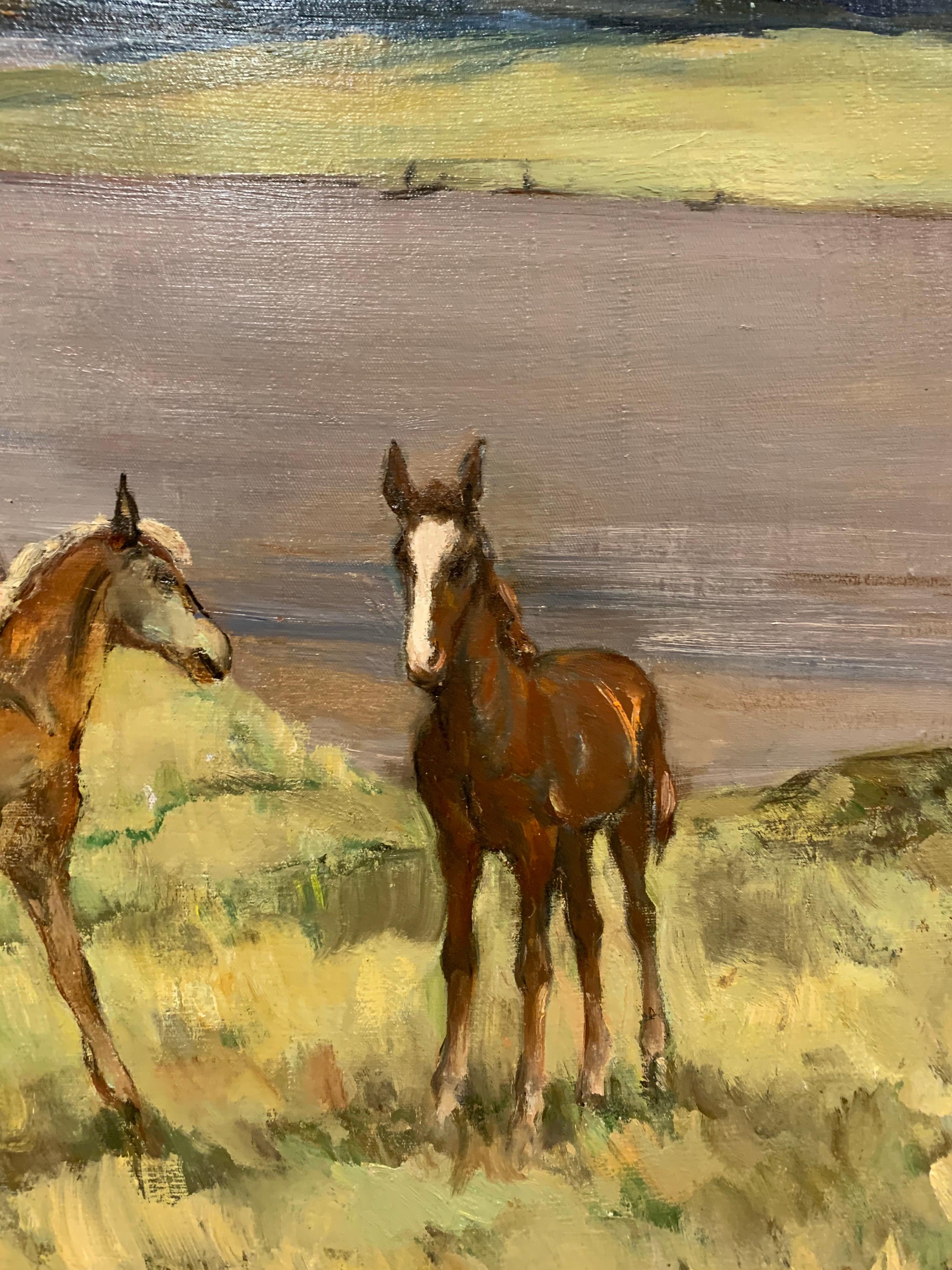 simple easy horse paintings