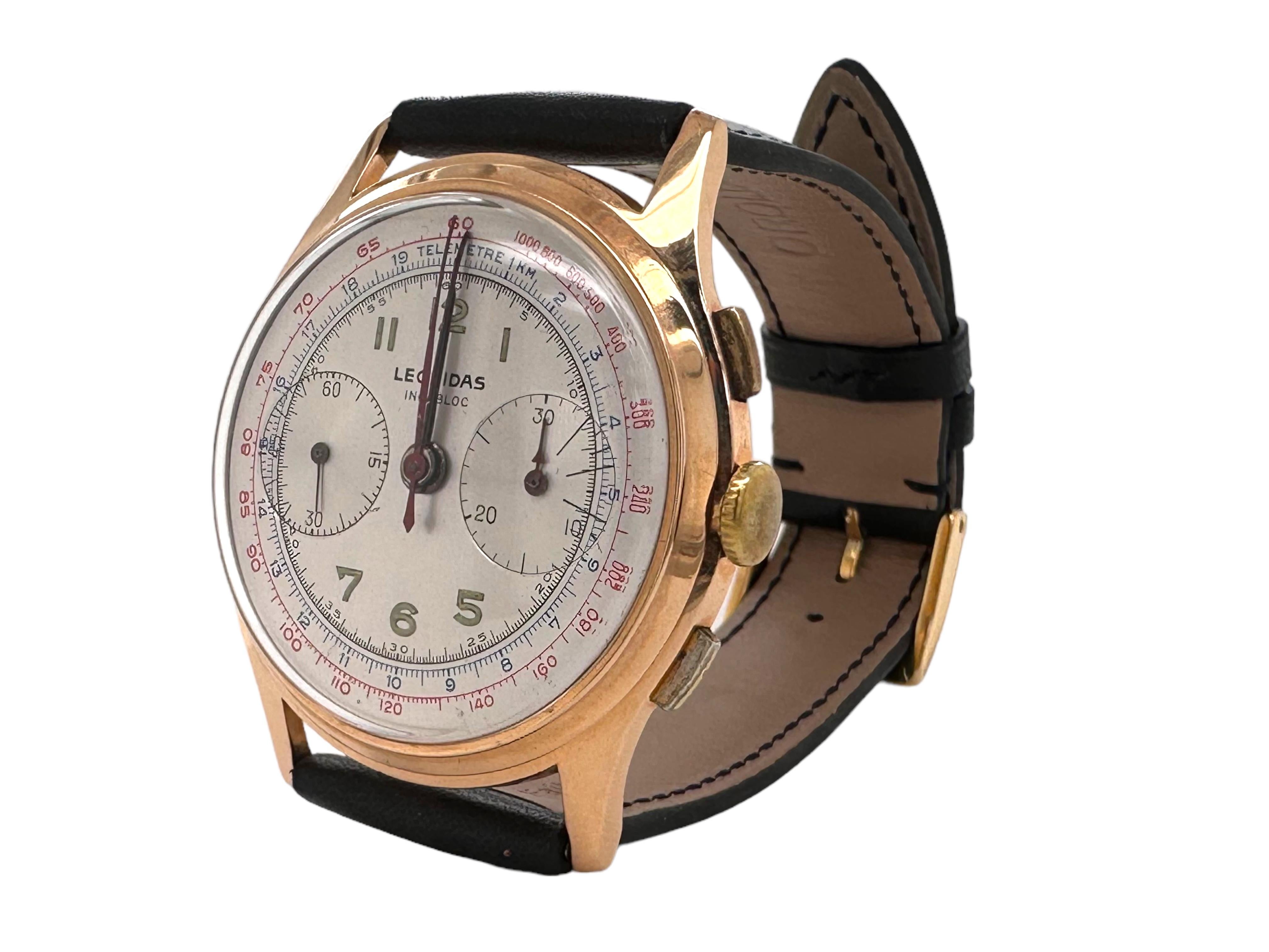 leonidas chronograph watch