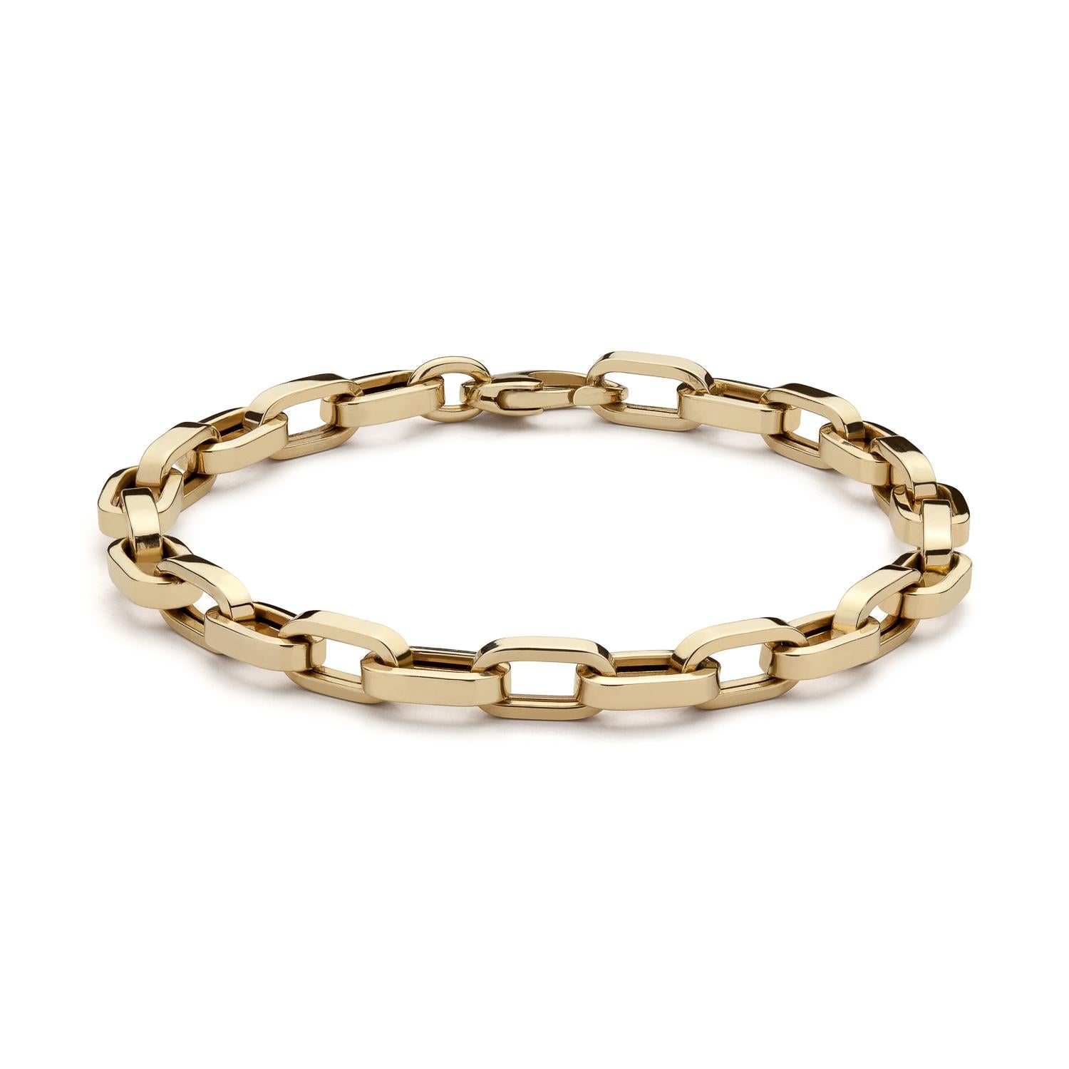 Contemporary Leonie 4-in-1 Convertible Necklace and Bracelet Chain in Yellow Gold