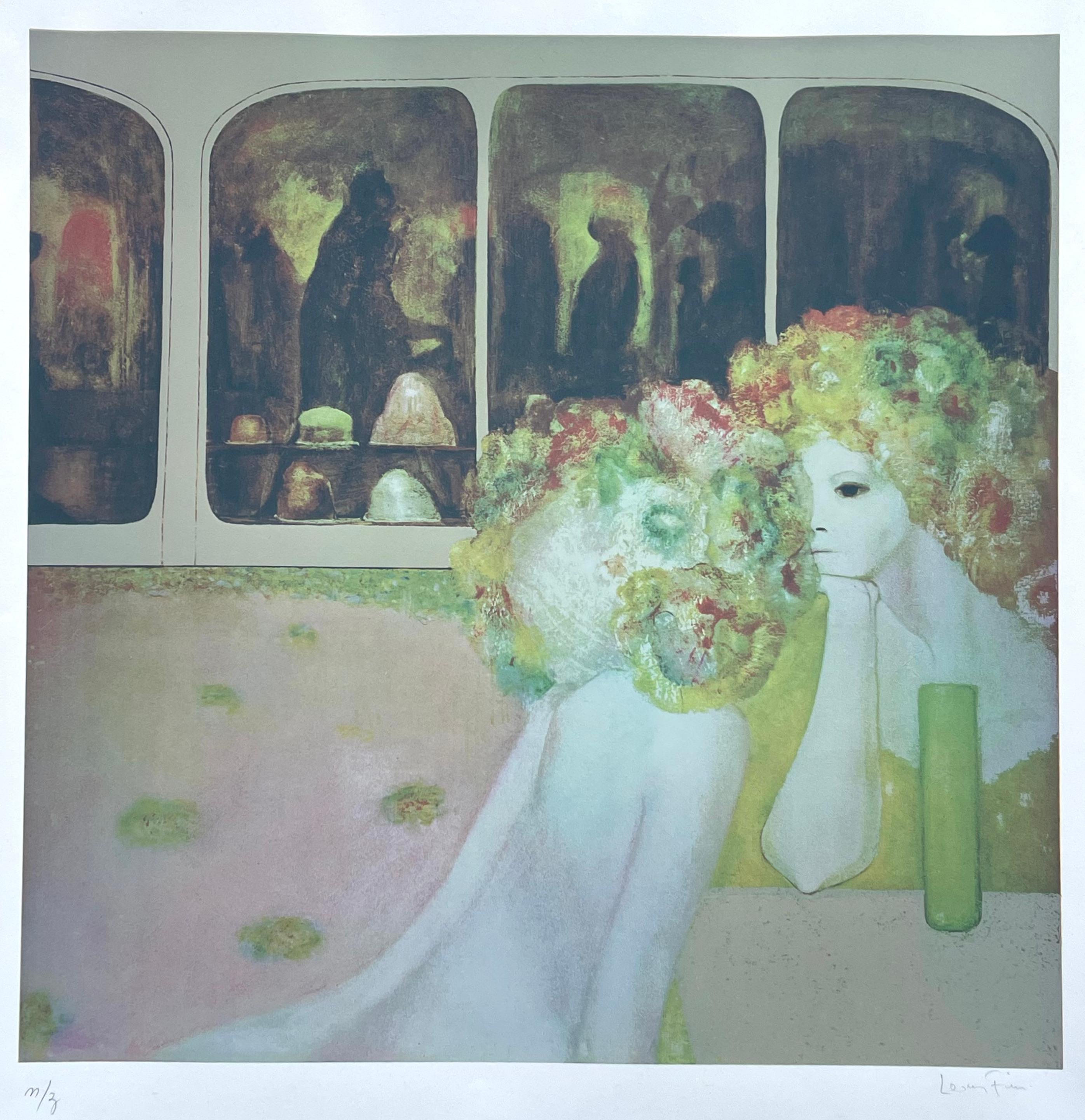 Leonor Fini, rare original serigraph on Rives paper, circa 1970

Rare print handsigned by surrealist artist Leonor Fini, inscreasingly esteemed with the movement of rediscovering art by women. This silkscreen is in perfect condition and from a very