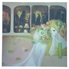 Leonor Fini, women, rare print on paper