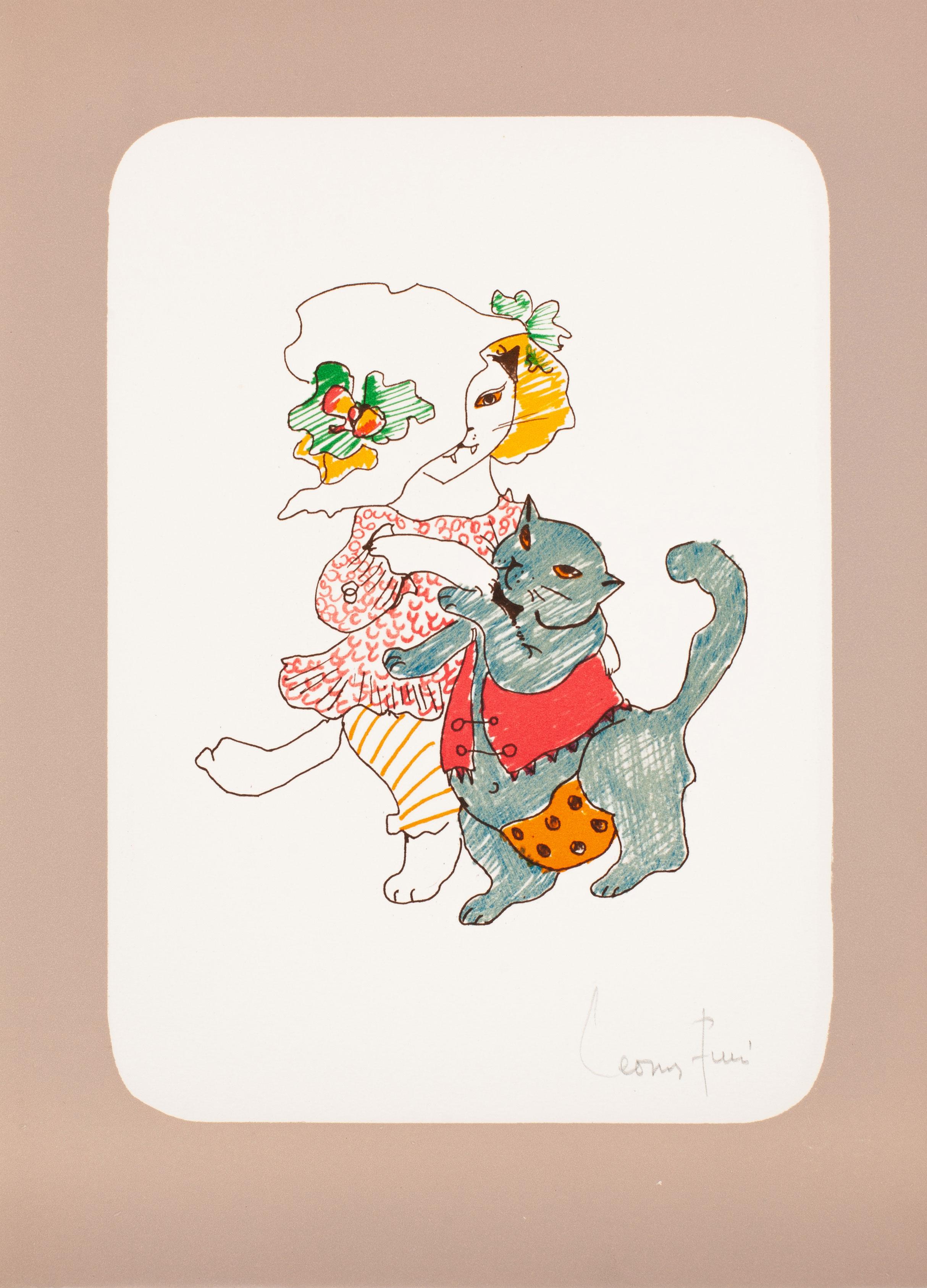 Leonor Fini Animal Print – Katzenfreunde