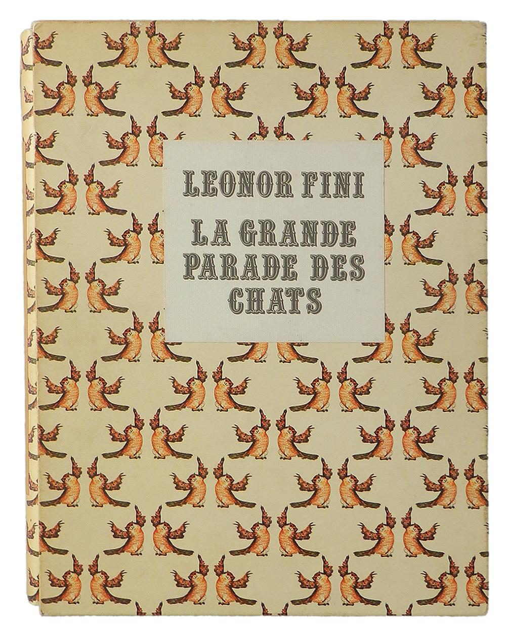 Lythographies de chats La Grande Parade des Chats de Leonor Fini, 1973