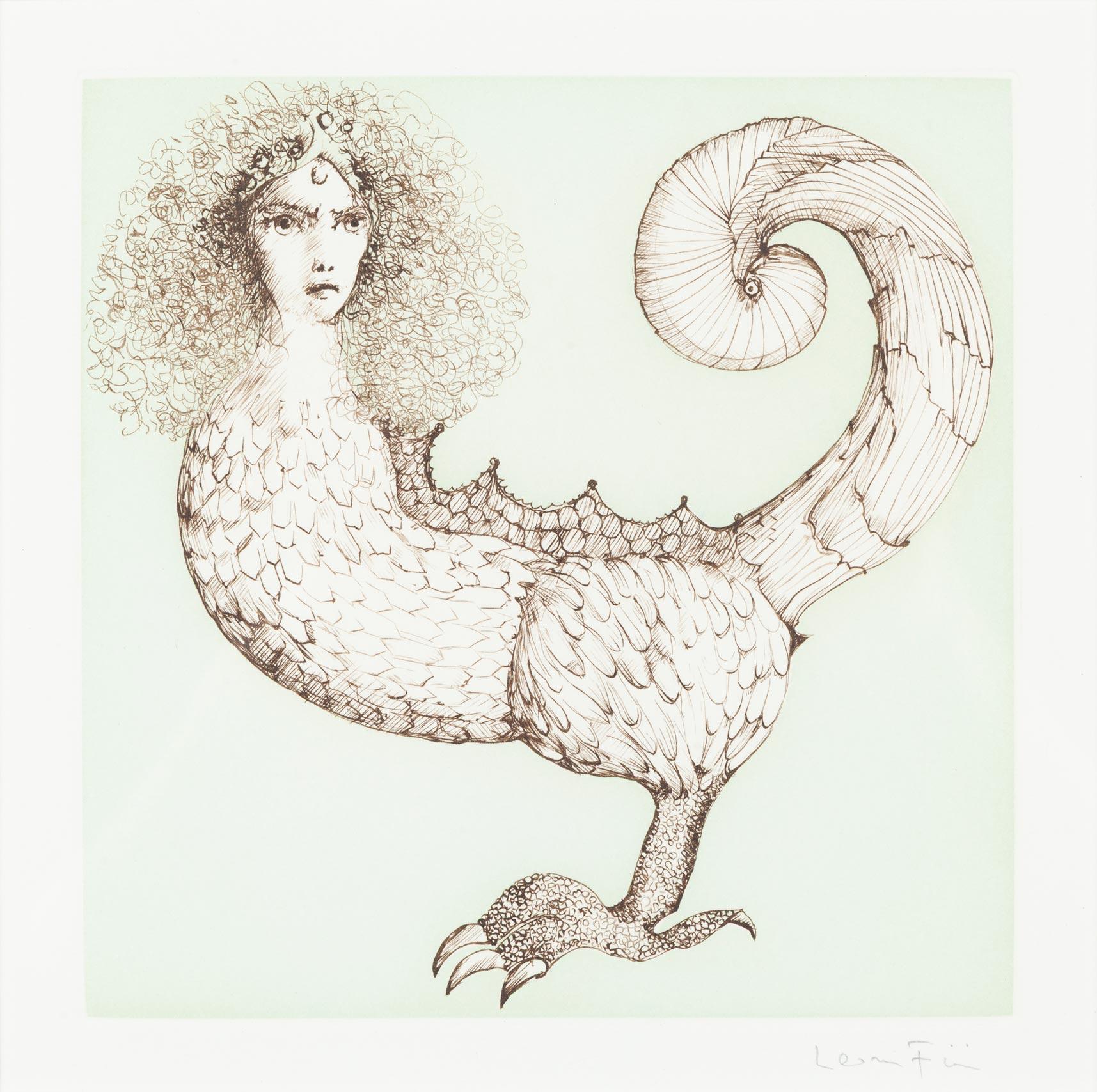 Chimera No. 4 - Print by Leonor Fini