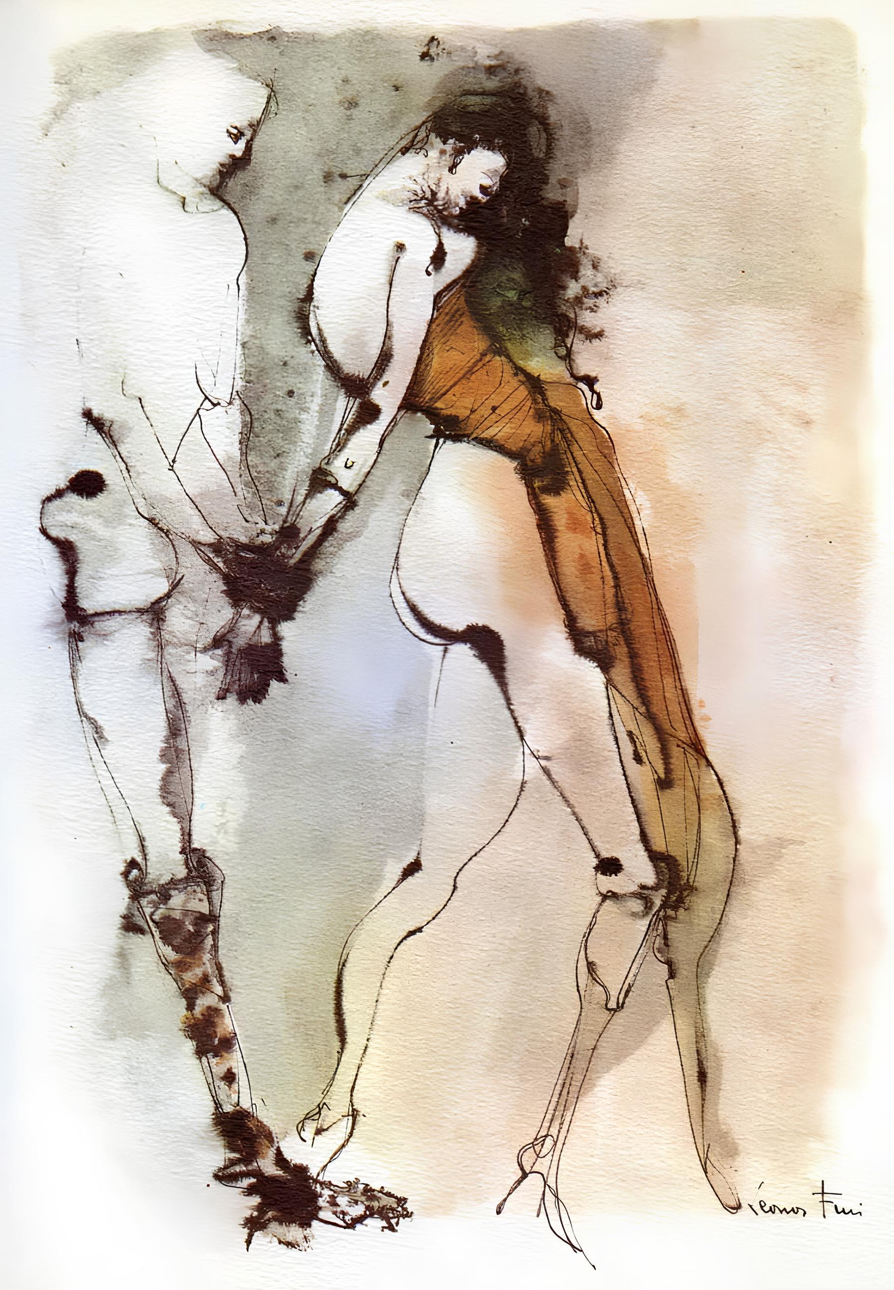 Composition, Histoire d'O, Léonor Fini - Print by Leonor Fini