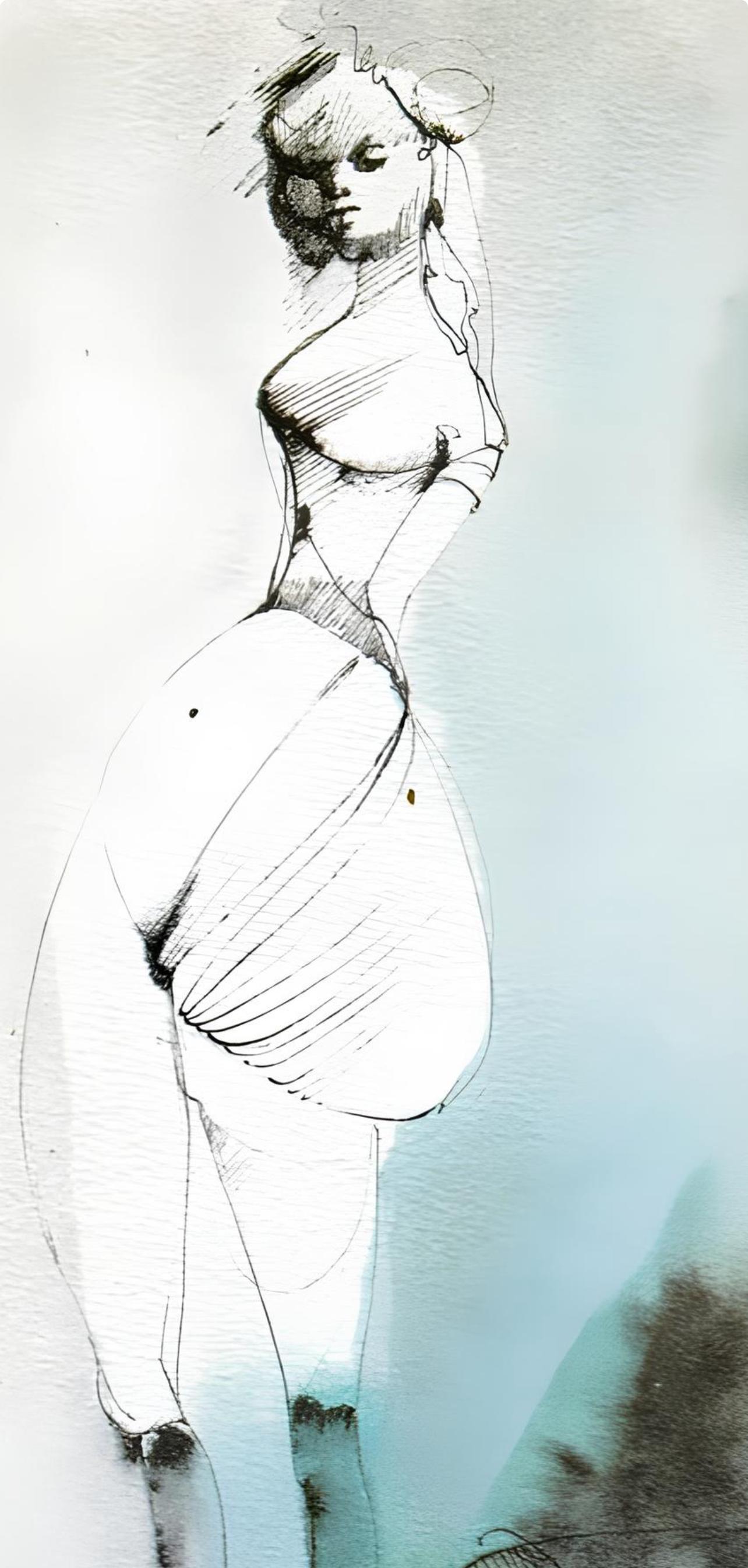 Composition, Histoire d'O, Léonor Fini - Print by Leonor Fini