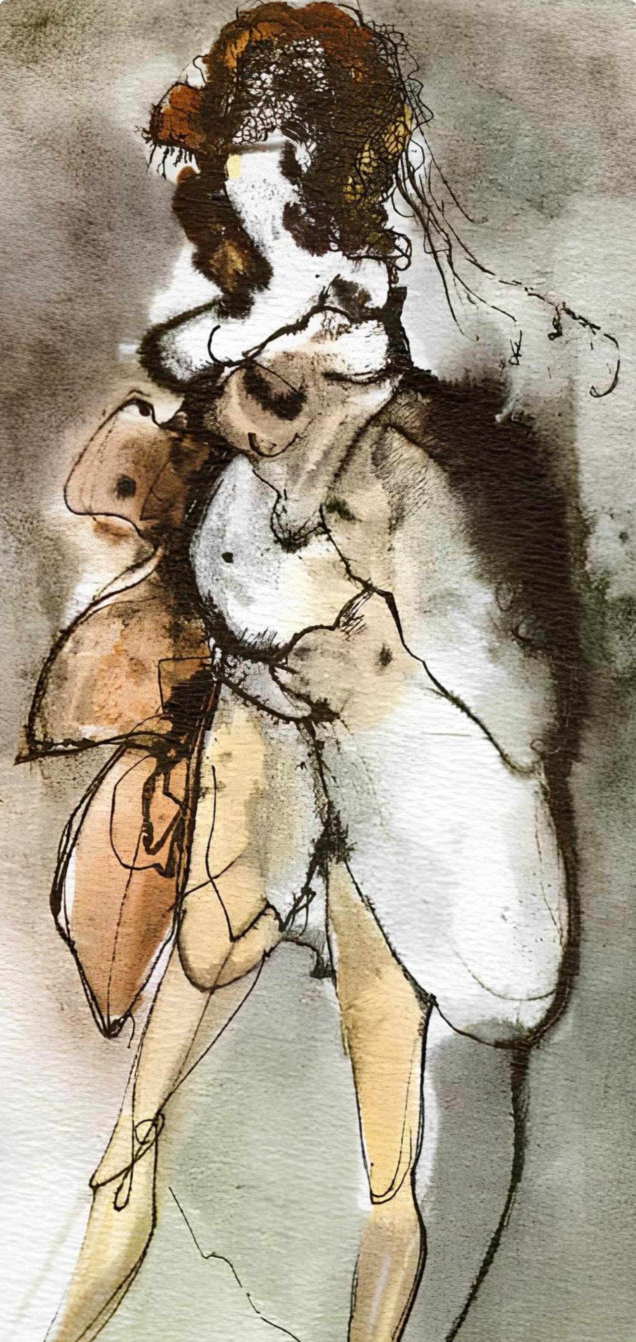 Composition, Histoire d'O, Léonor Fini - Print by Leonor Fini