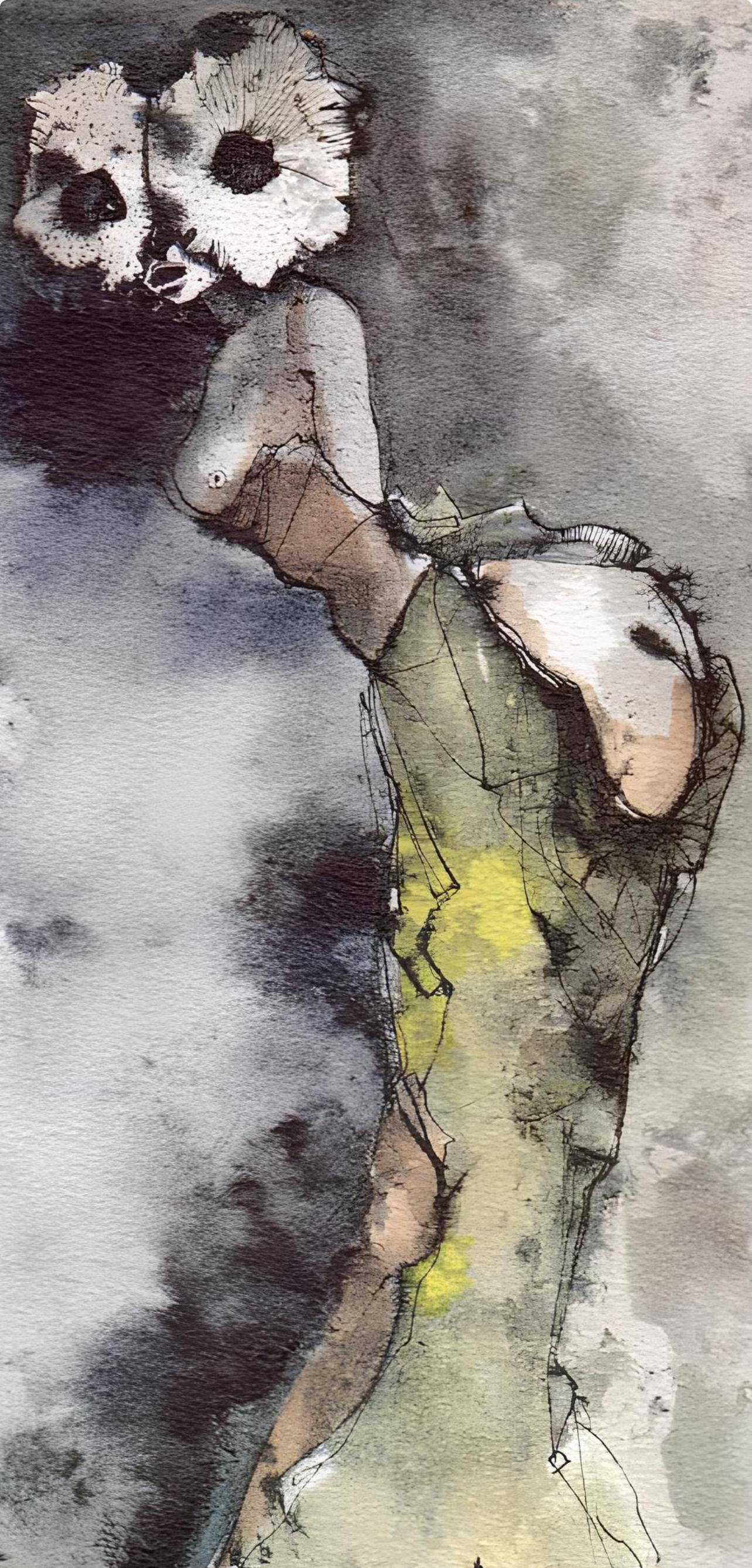 Composition, Histoire d'O, Léonor Fini - Print by Leonor Fini
