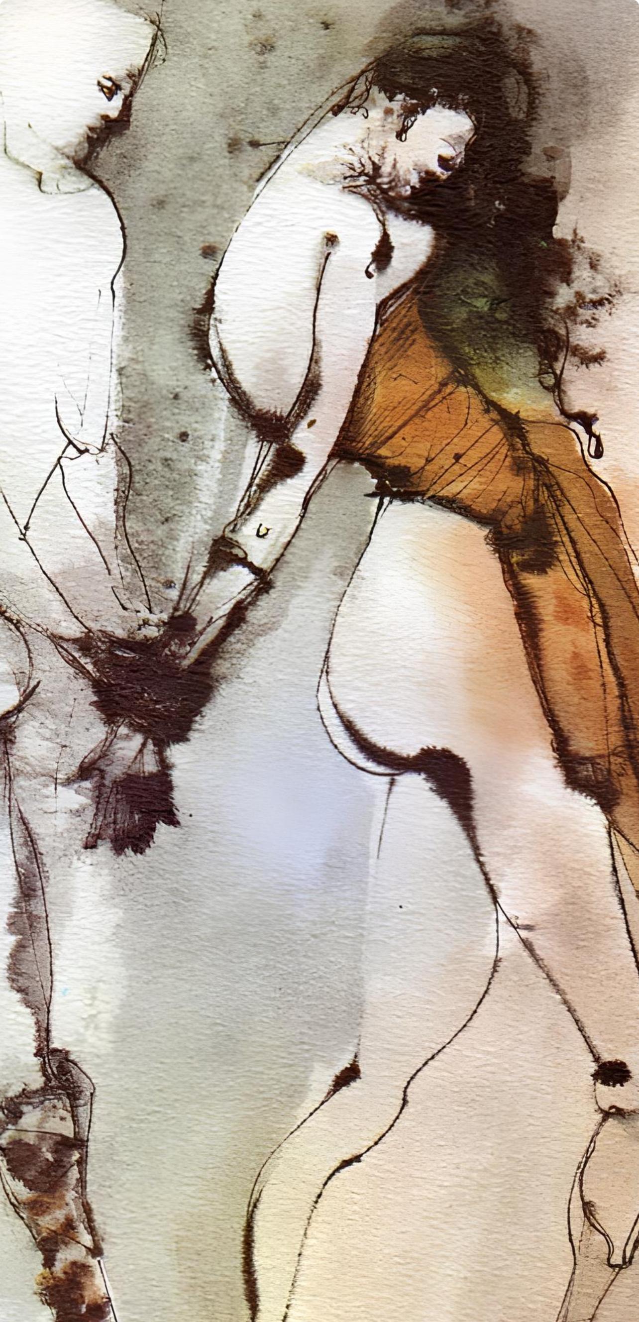 Composition, Histoire d'O, Léonor Fini - Modern Print by Leonor Fini