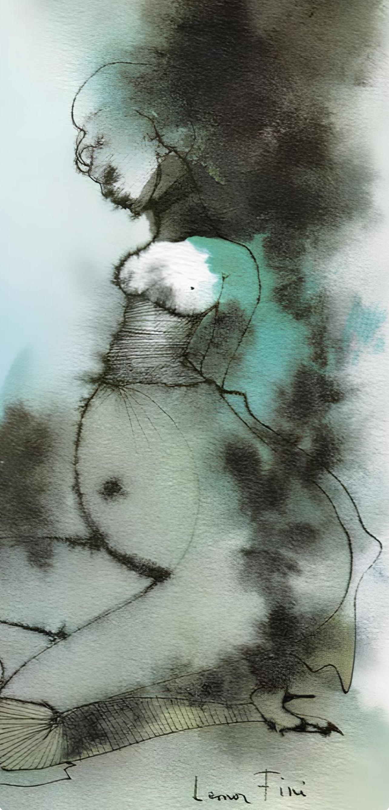 Composition, Histoire d'O, Léonor Fini - Modern Print by Leonor Fini
