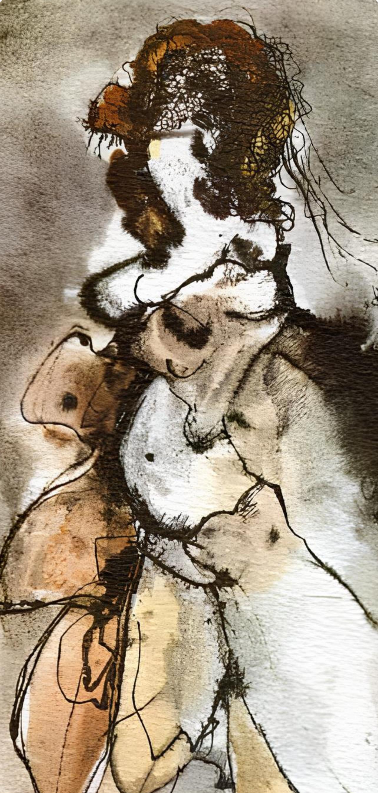 Composition, Histoire d'O, Léonor Fini - Modern Print by Leonor Fini