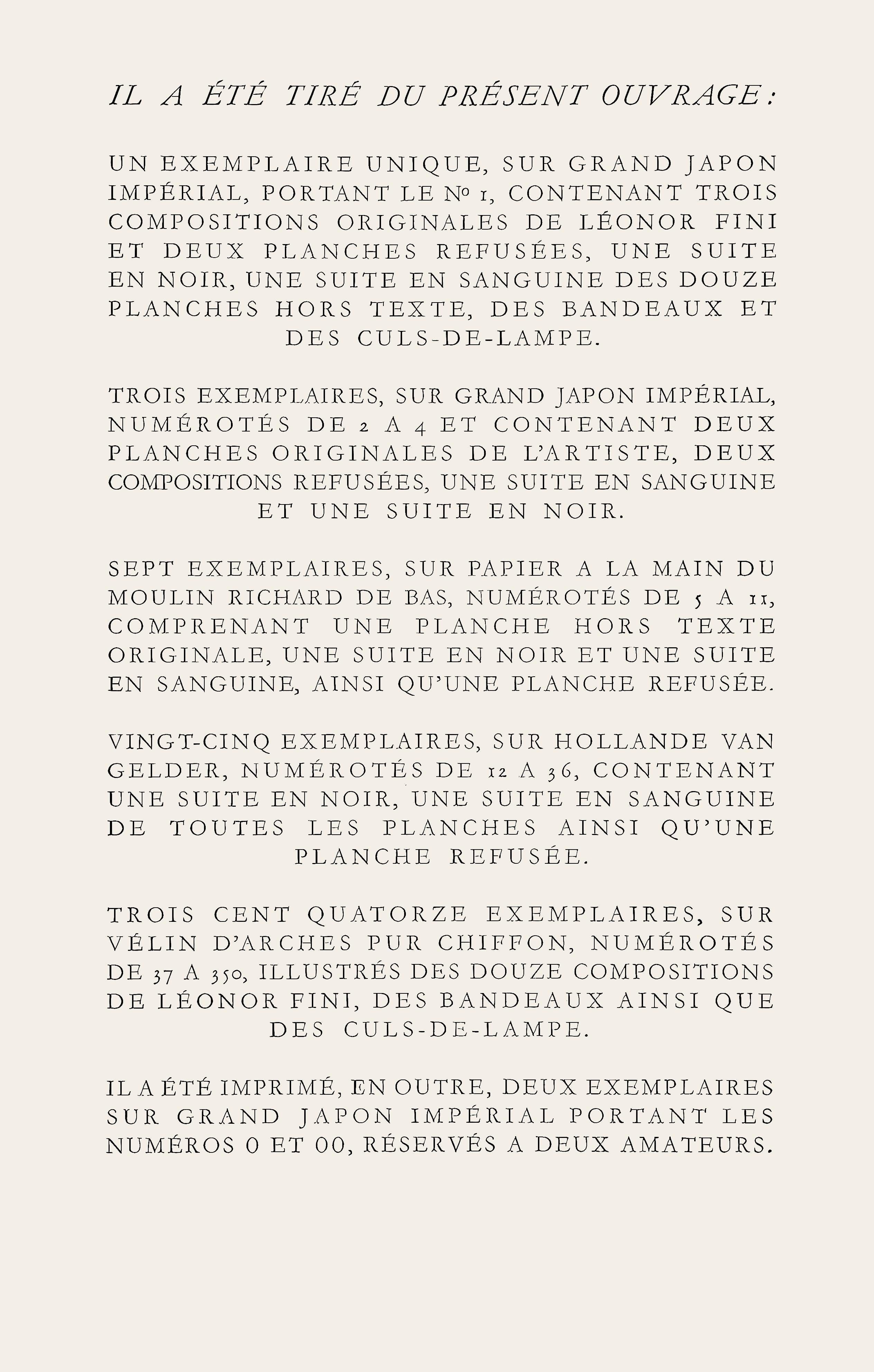 Composition, Histoire d'O, Léonor Fini For Sale 2