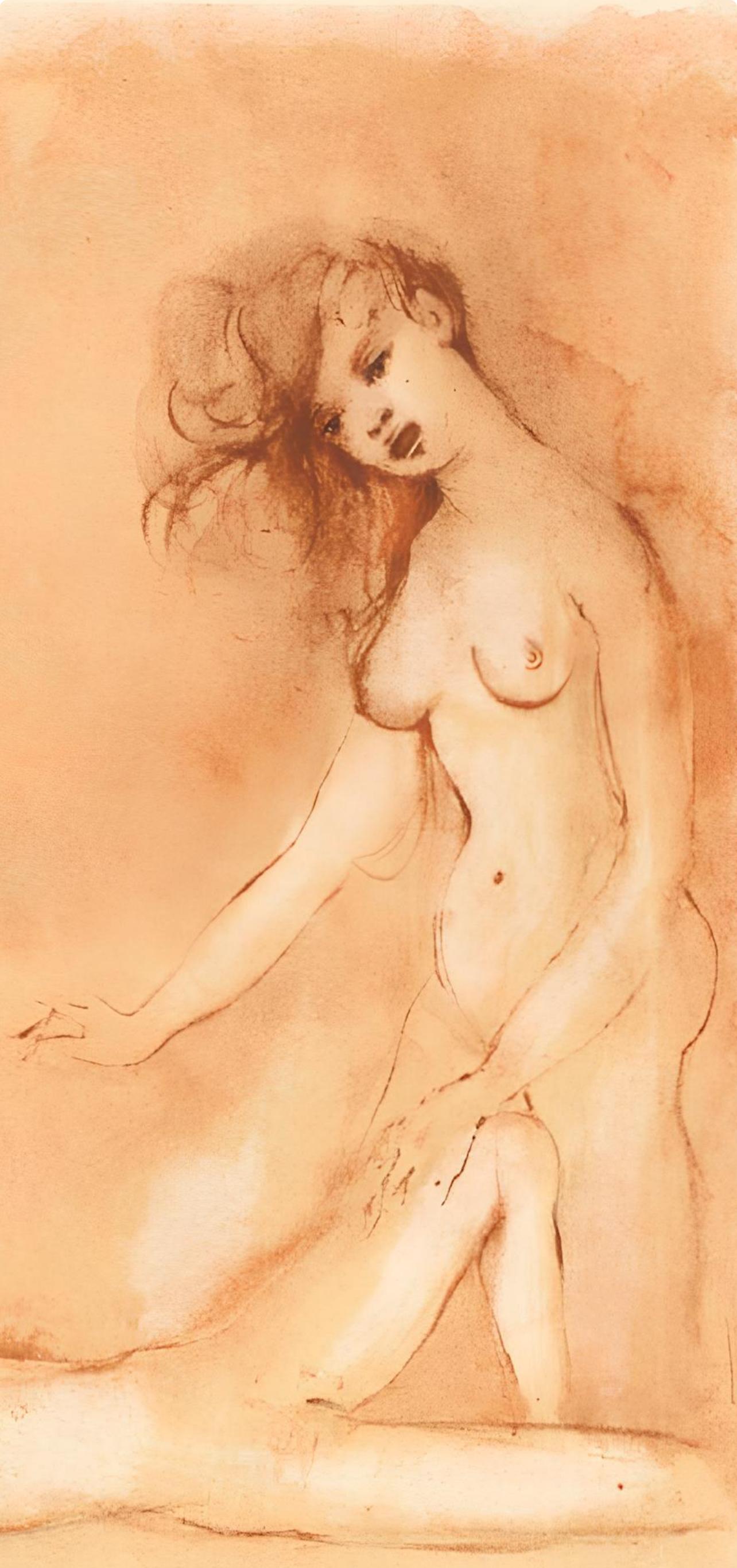 Composition, Parallèlement, Léonor Fini - Print by Leonor Fini