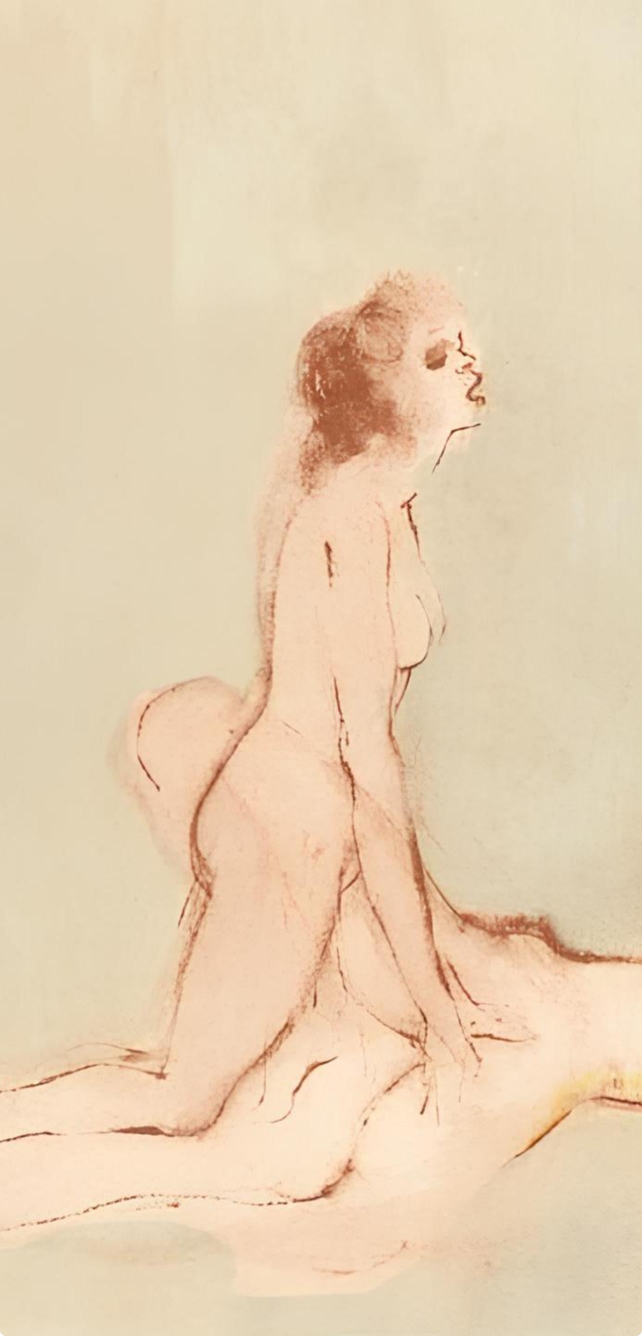 Composition, Parallèlement, Léonor Fini - Print by Leonor Fini
