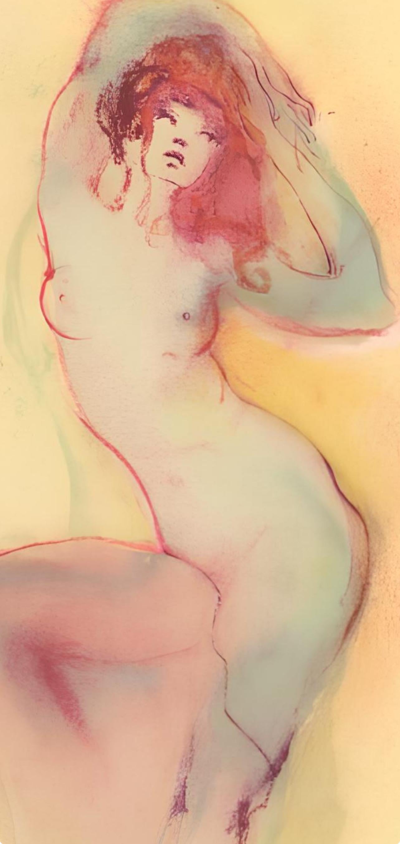 Composition, Parallèlement, Léonor Fini - Modern Print by Leonor Fini
