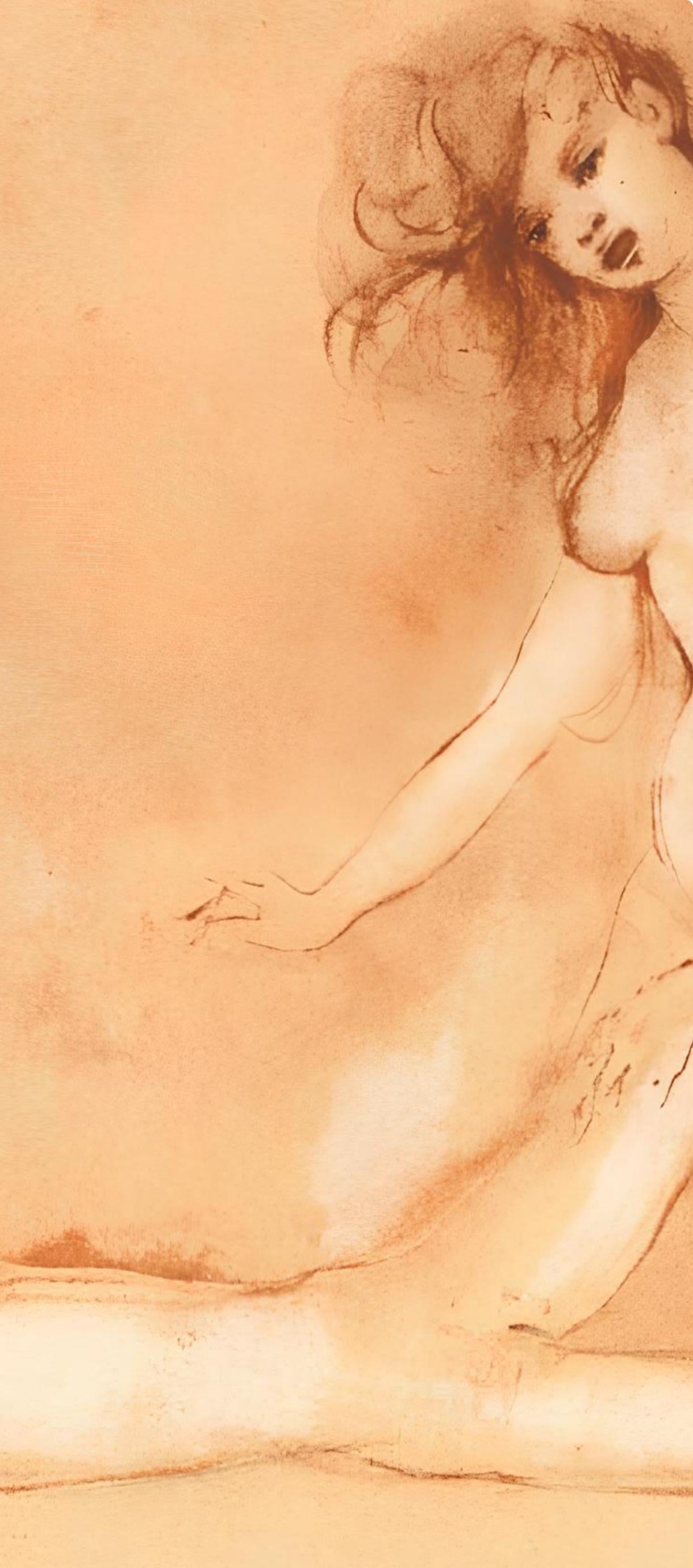 Composition, Parallèlement, Léonor Fini - Modern Print by Leonor Fini