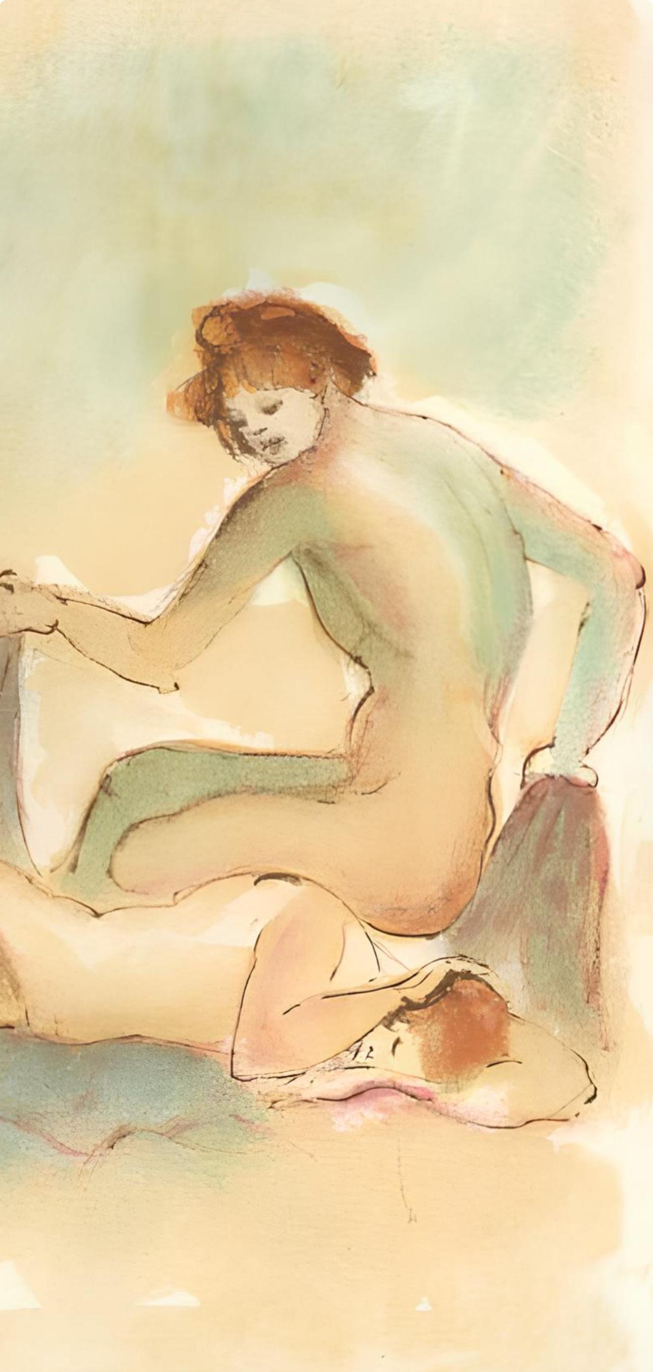 Composition, Parallèlement, Léonor Fini - Modern Print by Leonor Fini