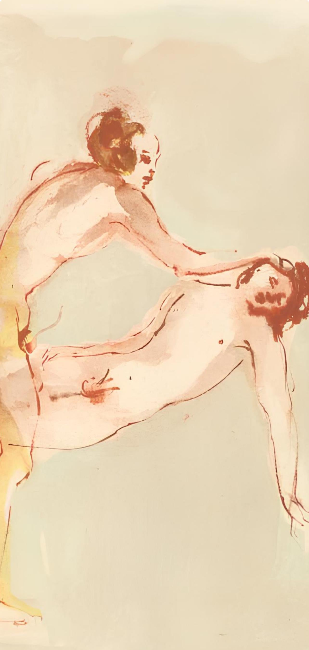 Composition, Parallèlement, Léonor Fini - Modern Print by Leonor Fini