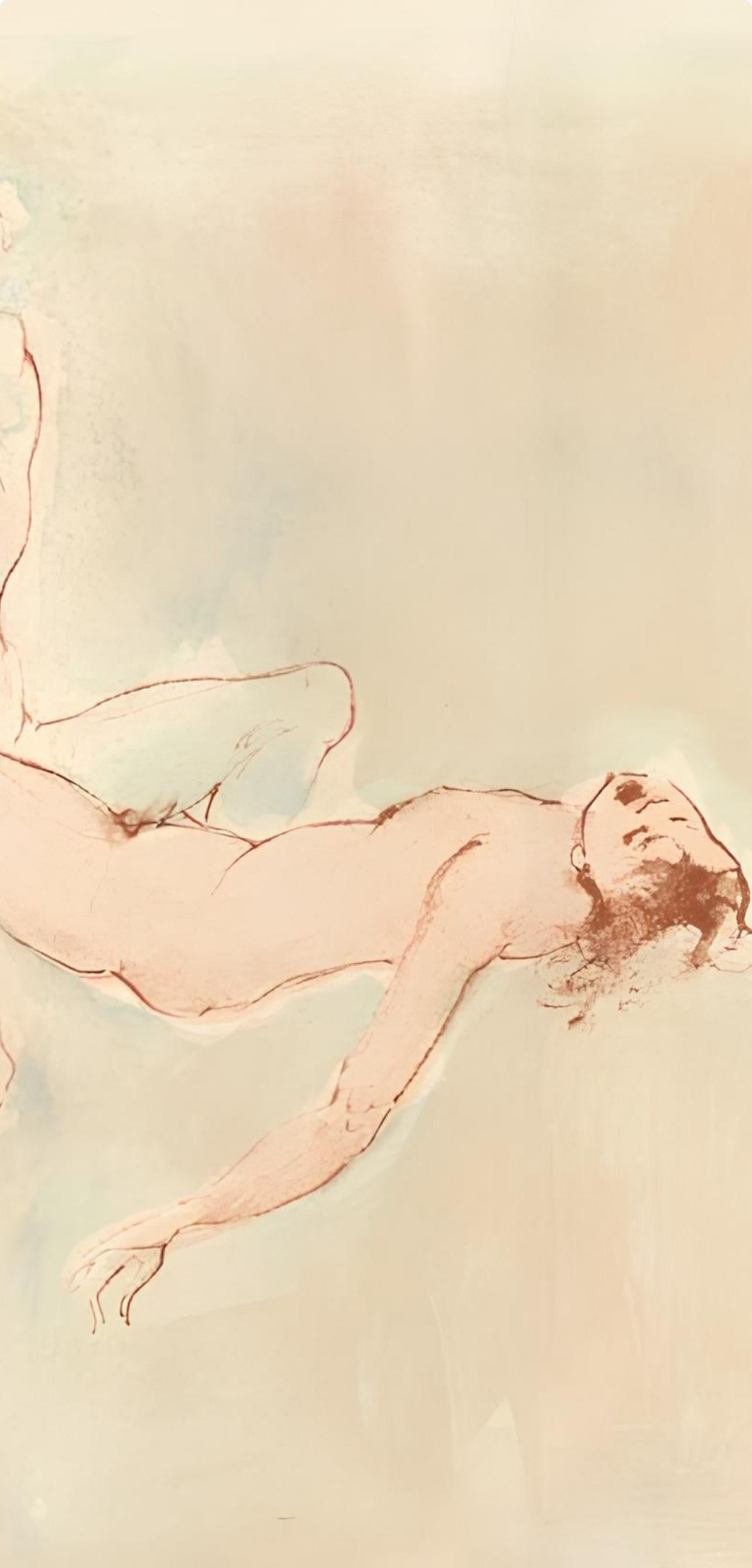 Composizione, Parallèlement, Léonor Fini - Print Moderno di Leonor Fini