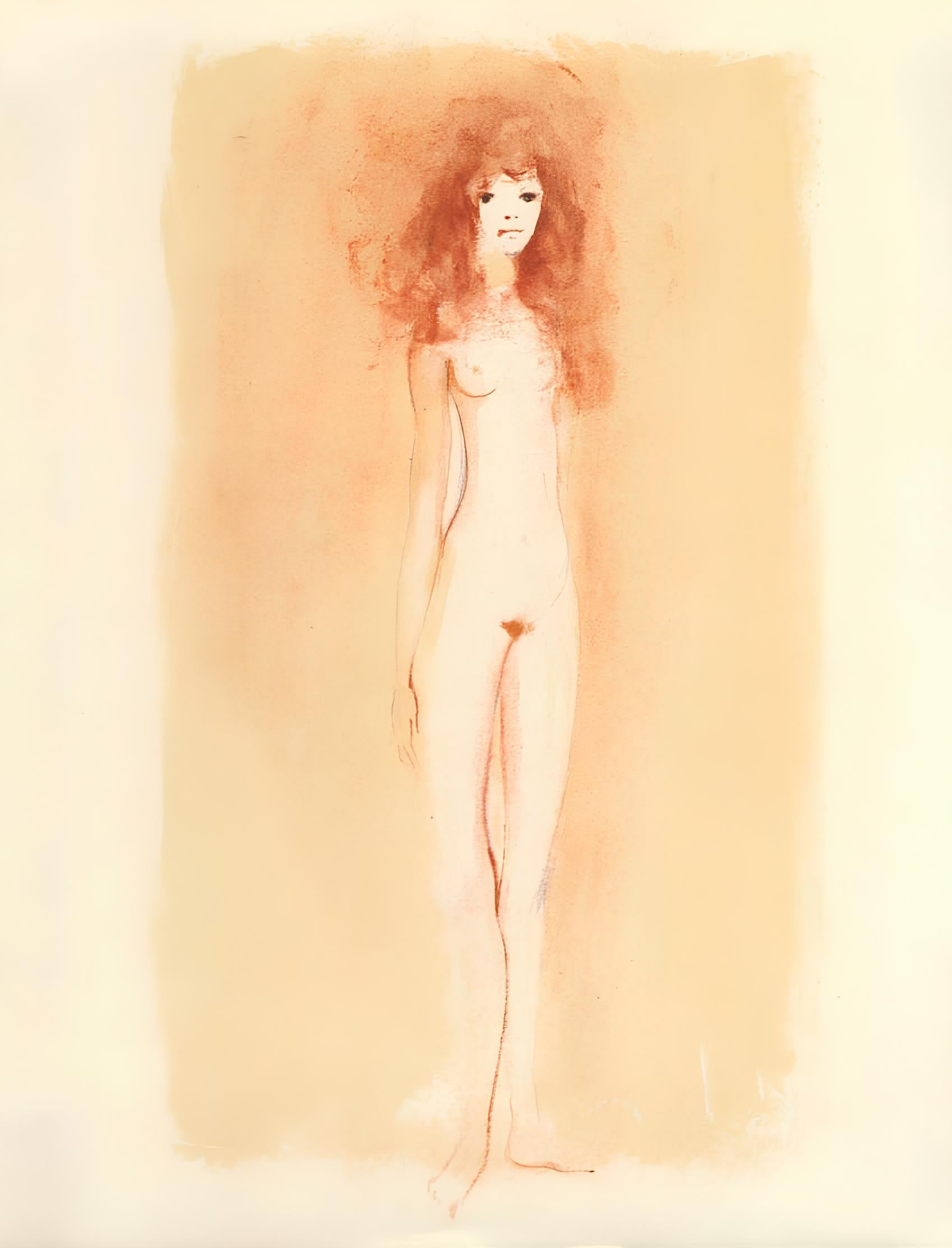 Landscape Print Leonor Fini - Composition, Parallèlement, Léonor Fini