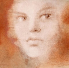 Evisa, Surrealist Lithograph by Leonor Fini