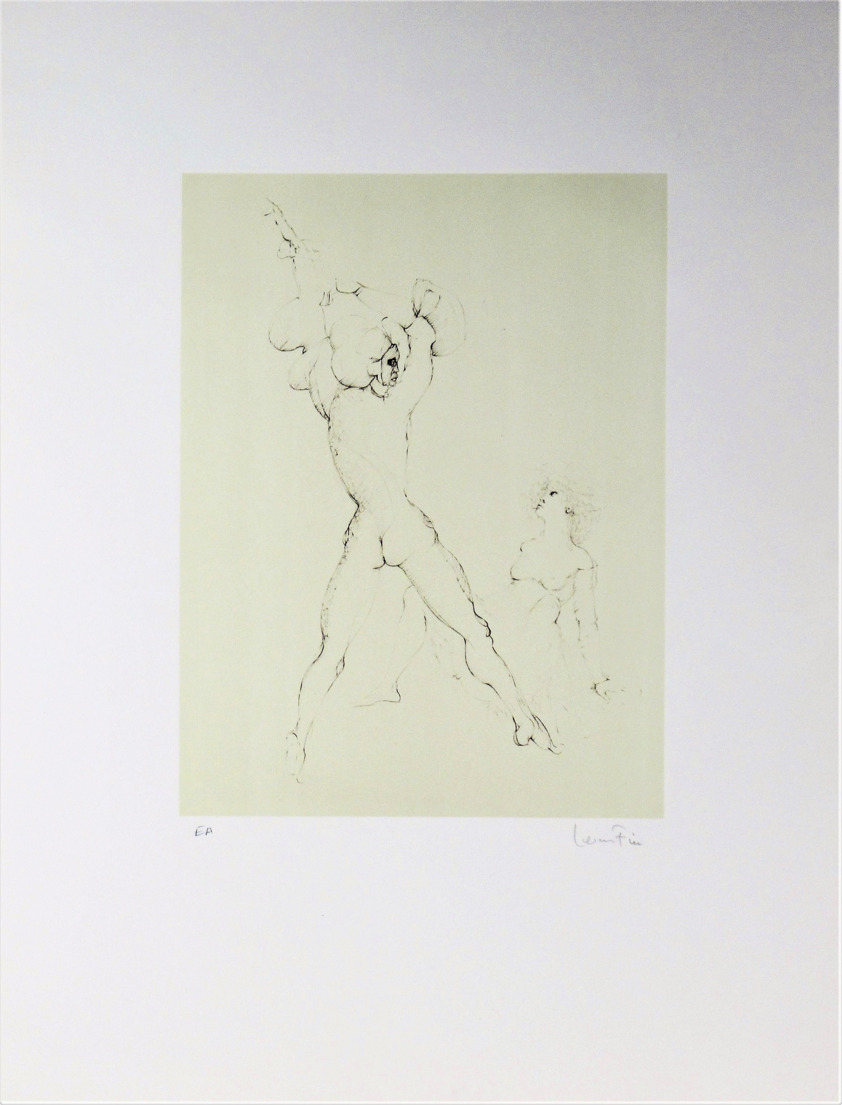 Leonor Fini Nude Print - Femmes en Costumes II