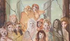 Figures - Original Lithograph by Leonor Fini - 1960